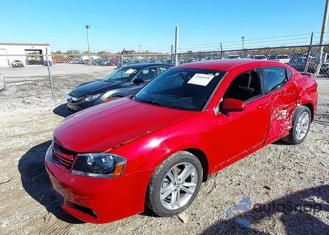 2014 Dodge Avenger Sxt from USA, damaged, VIN 1C3CDZCG3EN181432